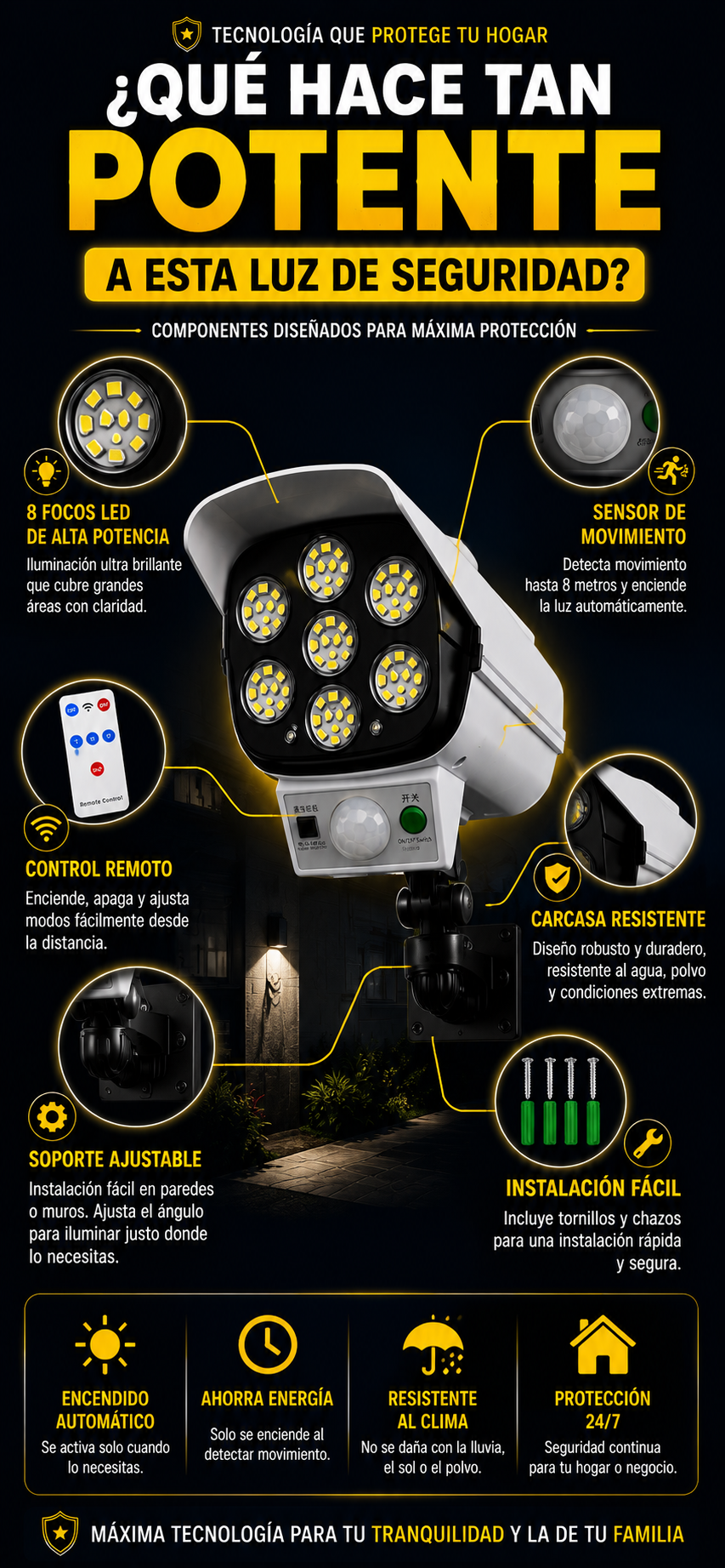 PROMO 2x1 Lampara Led Guardglow