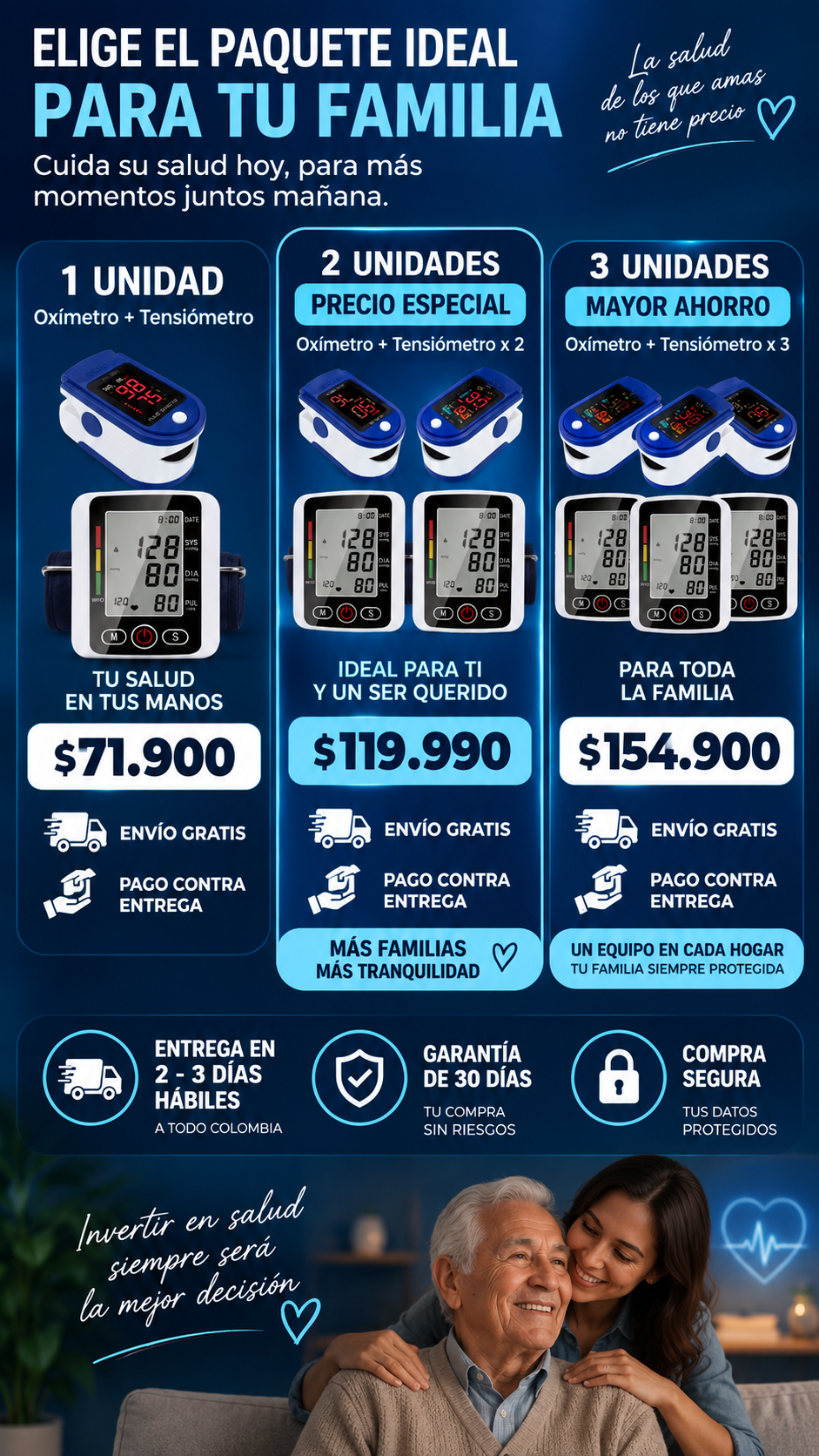 🩺COMBO 2 EN 1! Tensiómetro + Oxímetro digital ❤️🩺